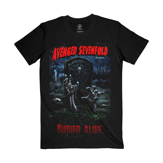 Avenged Sevenfold Buried Alive 2012 Asia Tour Tee