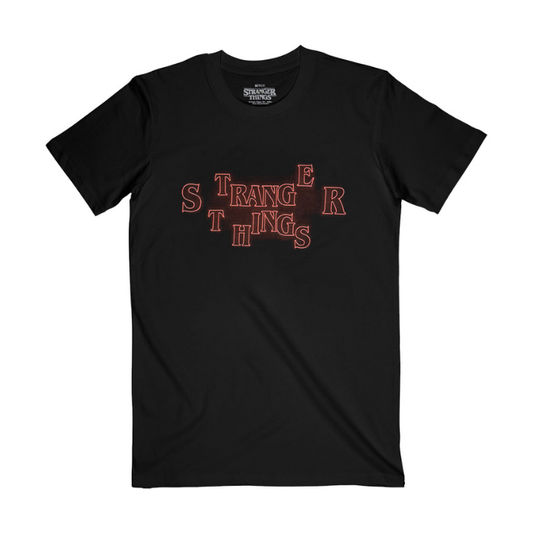 Stranger Things Neon Logo T-Shirt