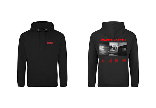 Wave To Earth Flaws And All Black Tour Hoodie