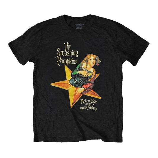 Smashing Pumpkins Mellon Collie Star Black T-Shirt
