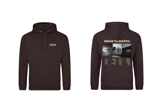 Wave To Earth Flaws And All Brown Tour Hoodie