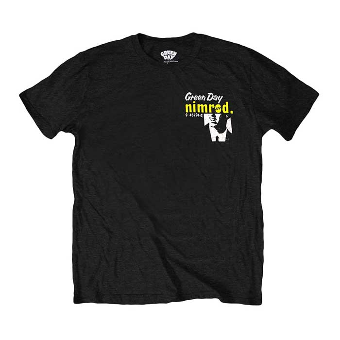 Green Day Nimrod Chest Print T-shirt
