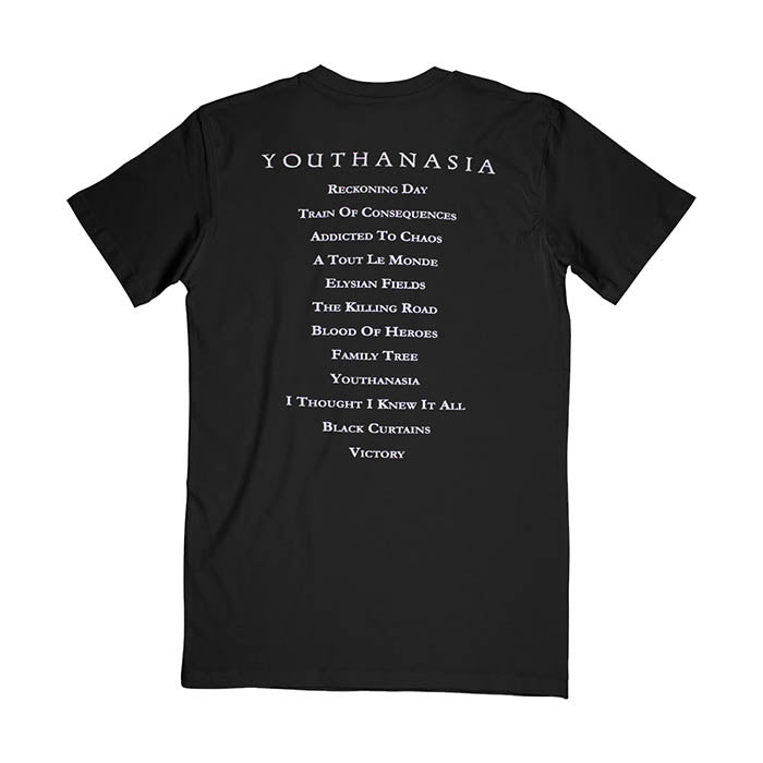 Megadeth Youthanasia Tracks T-shirt