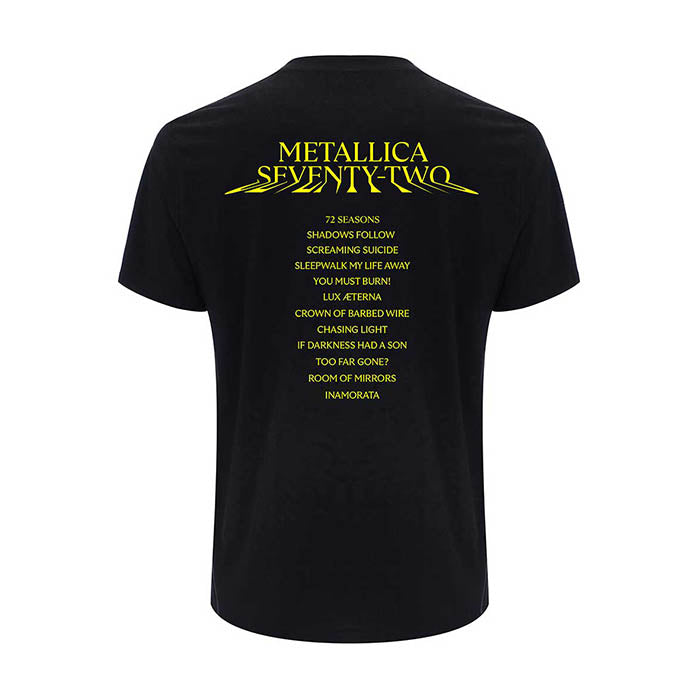 Metallica 72 Seasons Album Tracks T-Shirt