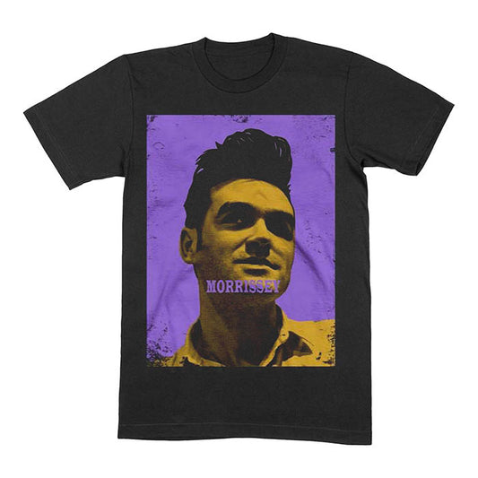 Morrissey Purple & Yellow Photo T-Shirt