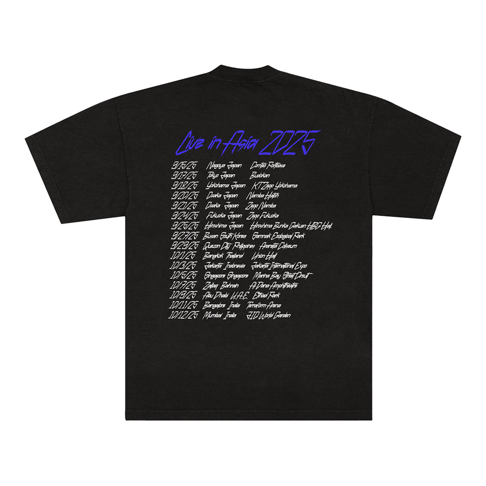 Smashing Pumpkins Group Illustration 2025 Tour Tee