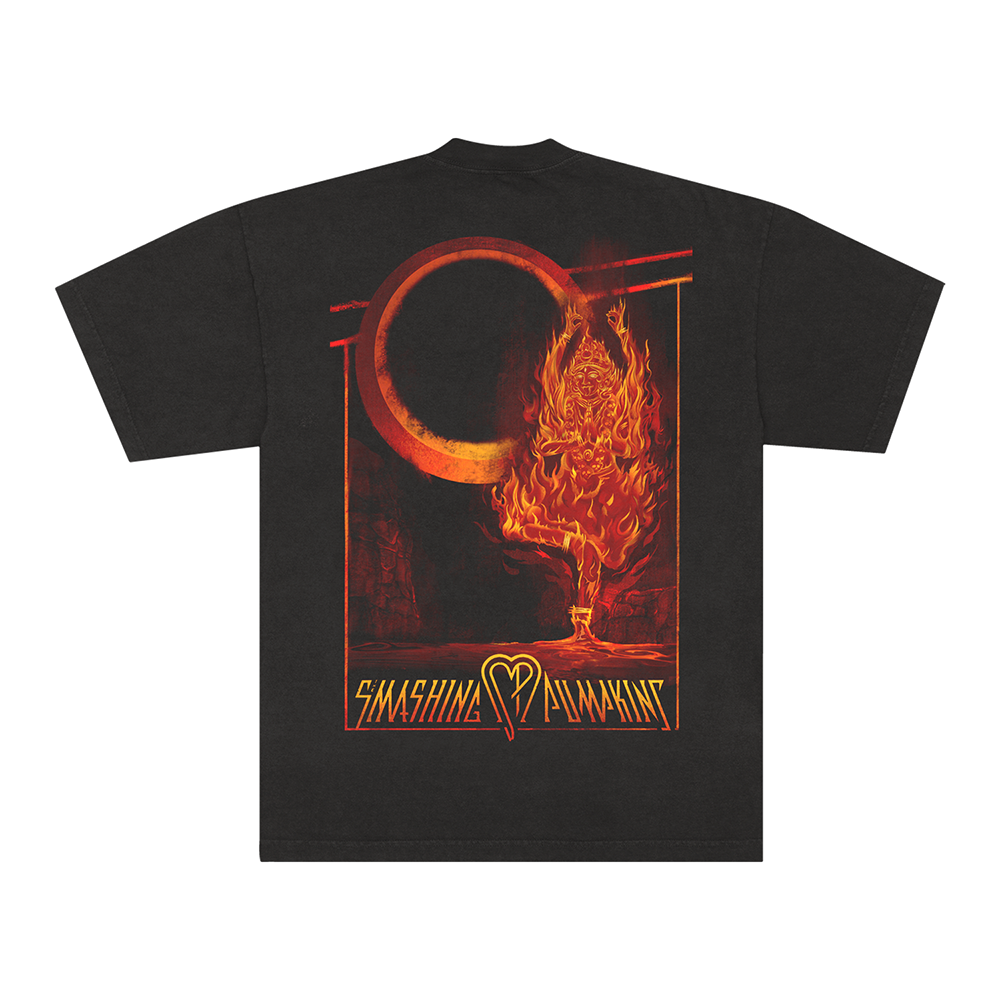 Smashing Pumpkins Heart Fire Tee