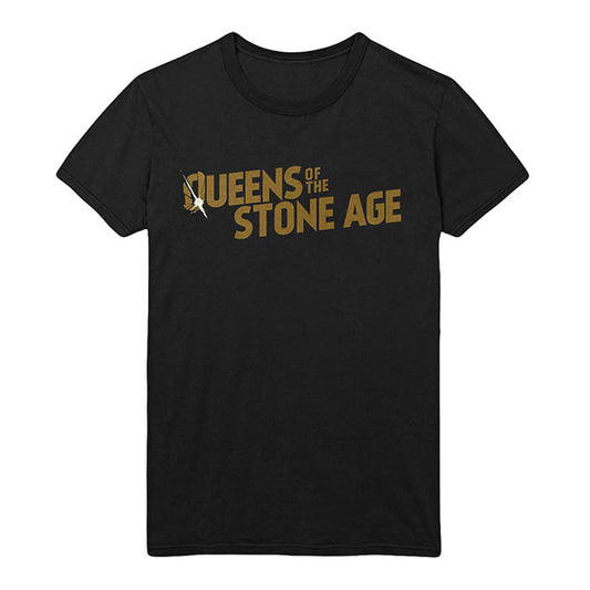 Queens Of The Stone Age Bullet Shot Logo T-Shirt