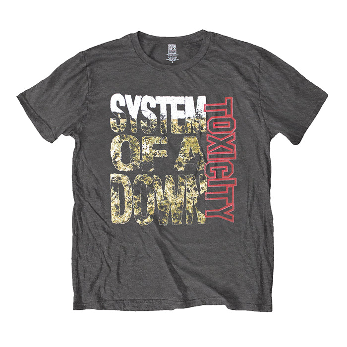 System Of A Down Toxicity Stack T-shirt
