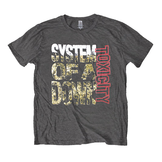 System Of A Down Toxicity Stack T-shirt
