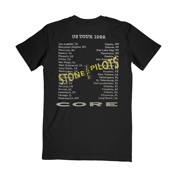 Stone Temple Pilots Core US 1992 Tour T-Shirt