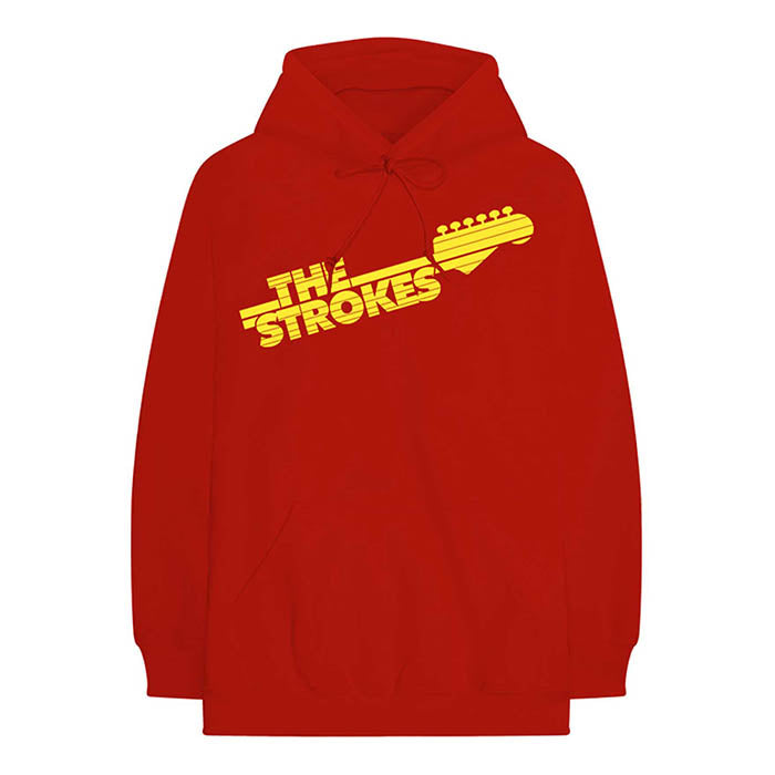 The Strokes Guitar Fret Logo Pullover Hoodie