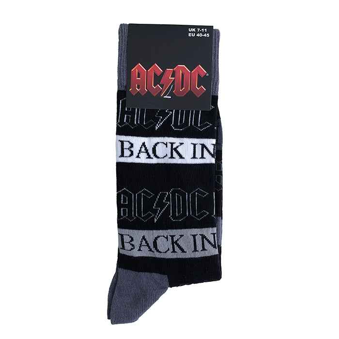 AC/DC Back In Black Unisex Ankle Socks