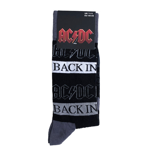AC/DC Back In Black Unisex Ankle Socks