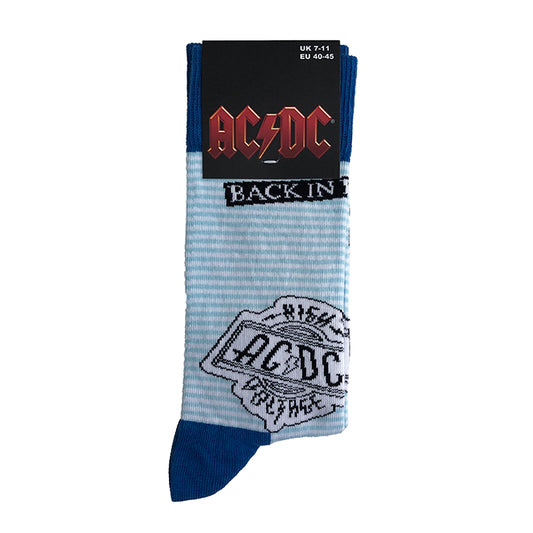AC/DC Icon Logos Unisex Ankle Socks