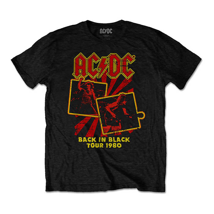 AC/DC Back in Black Tour 1980 T-Shirt