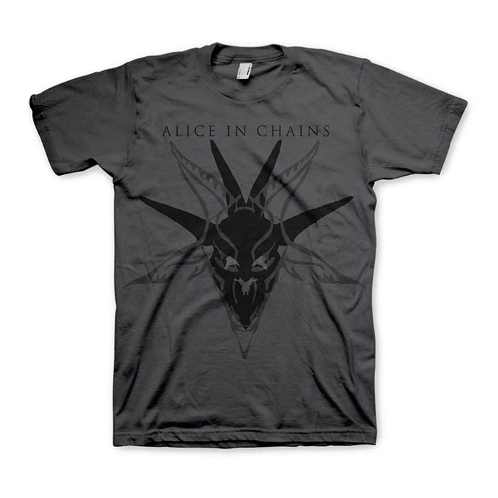 Alice In Chains Black Skull T-Shirt