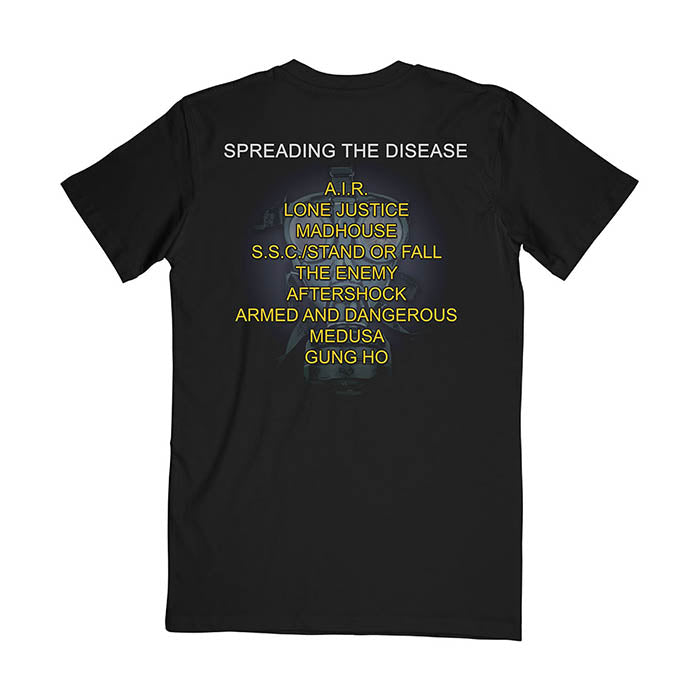 Anthrax Spreading The Disease Tracks T-Shirt