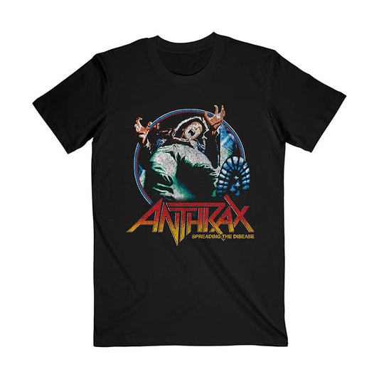 Anthrax Spreading The Disease Vignette T-Shirt