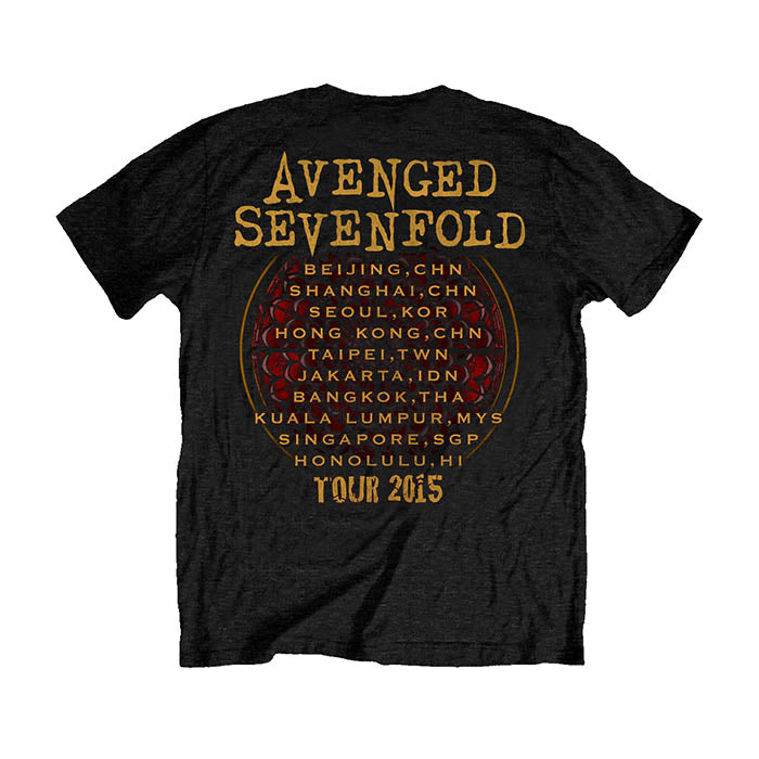 Avenged Sevenfold New Day Rises 2015 Tour Tee - GIG-MERCH.com