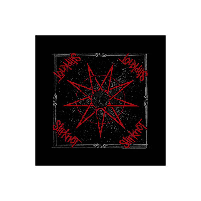 Slipknot 9 Pointed Star Bandana - GIG-MERCH.com