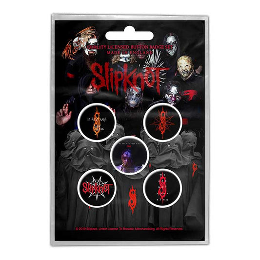Slipknot WANYK Button Badge Set