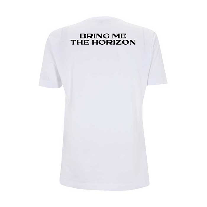Bring Me The Horizon Barbed Wire White T-Shirt