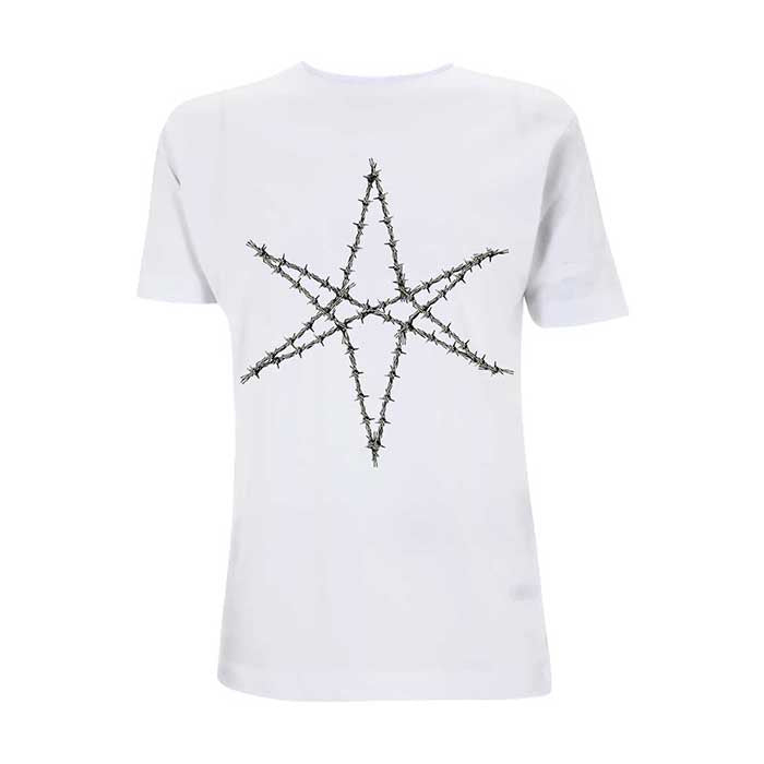 Bring Me The Horizon Barbed Wire White T-Shirt