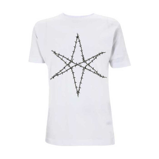 Bring Me The Horizon Barbed Wire White T-Shirt