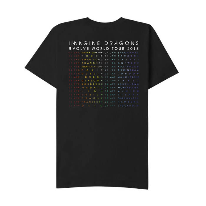 Imagine dragons hotsell evolve tour shirt
