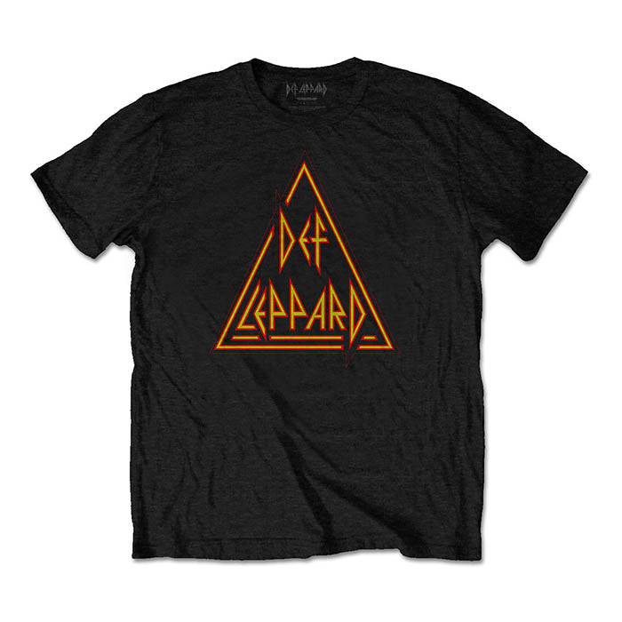 Def Leppard Classic Triangle Logo T-Shirt - GIG-MERCH.com