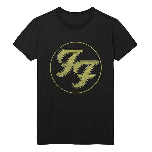 Foo Fighters Distressed Logo T-Shirt - GIG-MERCH.com