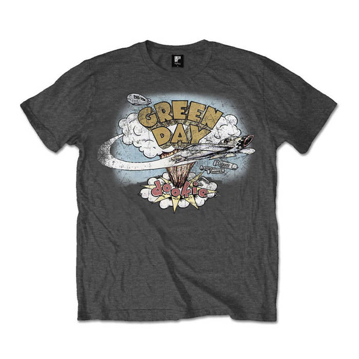 Green Day Dookie Vintage Grey T-Shirt