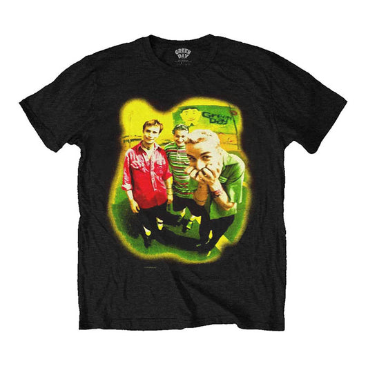 Green Day Vintage Neon Photo T-shirt