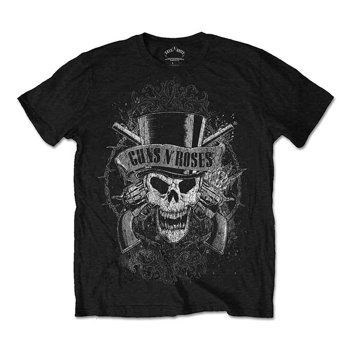 Guns N' Roses Faded Skull T-Shirt
