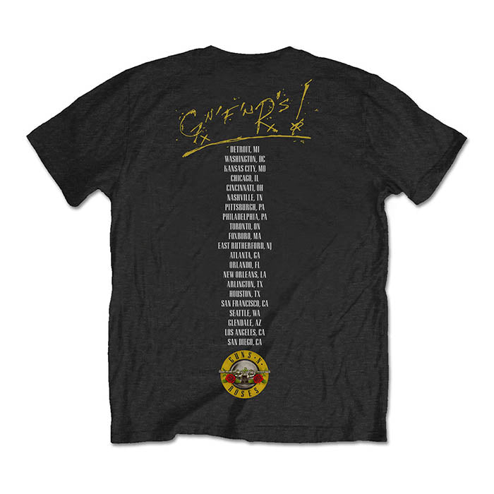 Guns N' Roses Not In This Lifetime Tour T-Shirt