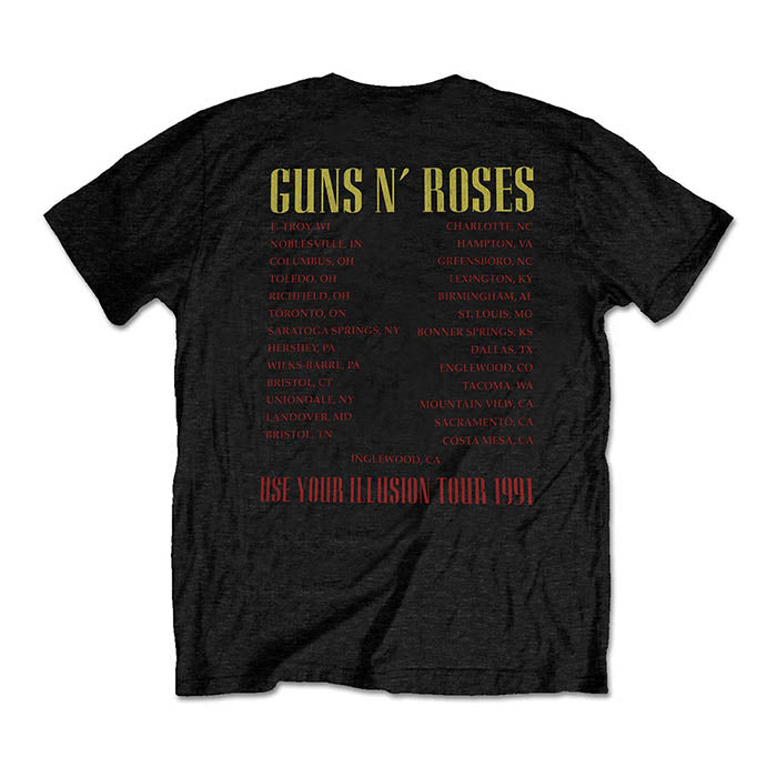 Guns N' Roses Civil War 1991 Tour T-Shirt - GIG-MERCH.com