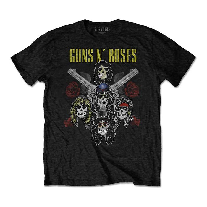 Guns N' Roses Pistol & Roses NITL European Tour T-Shirt