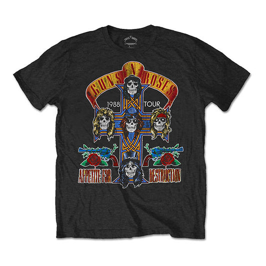 Guns N' Roses NJ Summer Jam 1988 Tour T-Shirt - GIG-MERCH.com