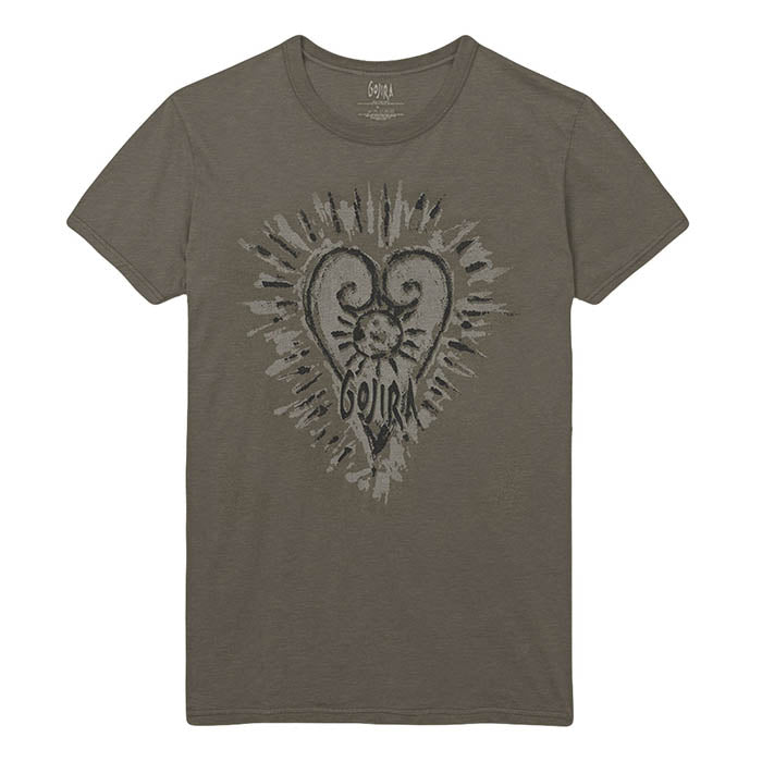 Gojira Fortitude Heart Organic T-Shirt