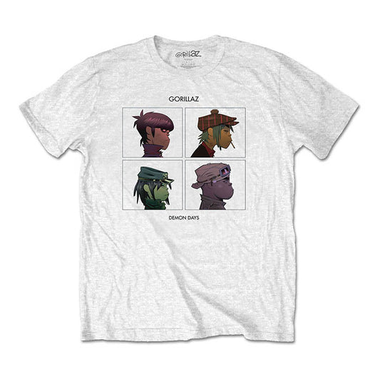 Gorillaz Demon Days White T-shirt