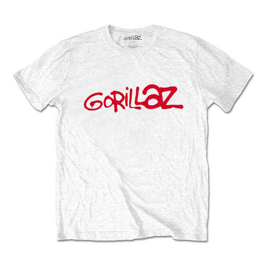Gorillaz Logo White T-shirt