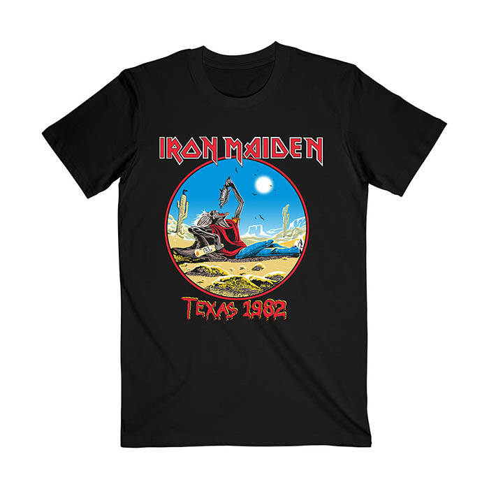 Iron Maiden The Beast Tames Texas 1982 Tour T-Shirt