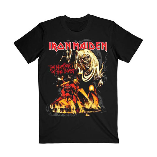 Iron Maiden Number Of The Beast Graphic T-Shirt