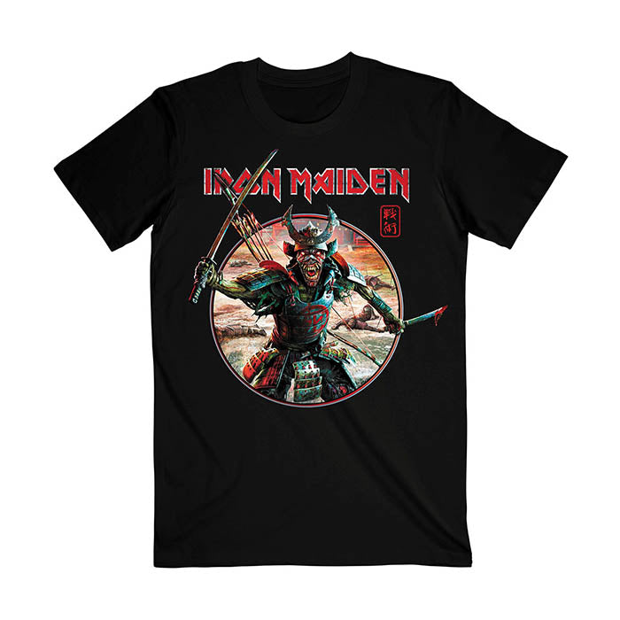 Iron Maiden Senjutsu Eddie Warrior Circle T-shirt