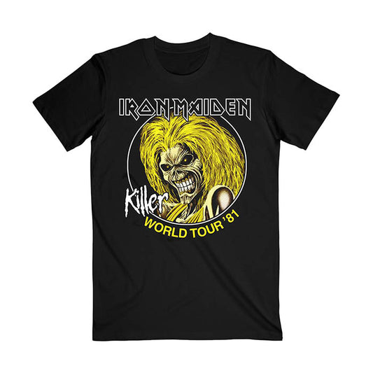 Iron Maiden Killer World Tour 81 T-Shirt - GIG-MERCH.com
