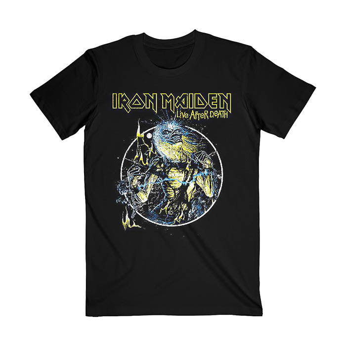 Iron Maiden Live After Death Vintage T-shirt - GIG-MERCH.com