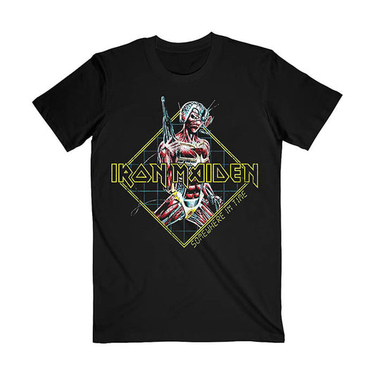Iron Maiden Somewhere In Time Vintage T-Shirt - GIG-MERCH.com