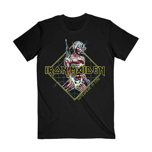 Iron Maiden Somewhere In Time Vintage T-Shirt - GIG-MERCH.com