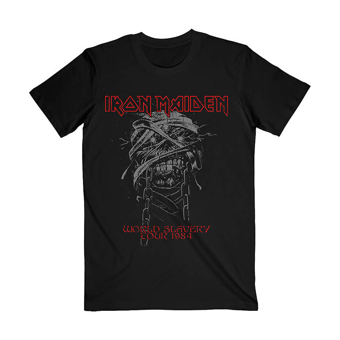 Iron Maiden World Slavery Tour 84 T-Shirt - GIG-MERCH.com